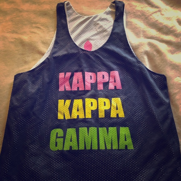 Ltb 10k Tops - Kappa Kappa Gamma Reversible Tank